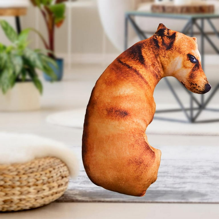 Dog plush best sale pillow
