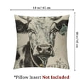 thumbnail image 4 of nygtbtfer Animal Pillow Covers Set of2 Farmer's Market Truck Poultry Farm Home Décor Throw Pillow Case Cushion Cover for Sofa White, 4 of 7