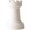 white, variant on Hfppkn Black Chess Shaped Plastic Pencil Holder Desktop Pen Pot Organizer for Home Office 12x9x9cm