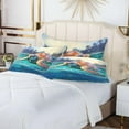 thumbnail image 7 of GZHJMY Beautiful Turtle Plush Pillow Case,Zippered Bed Pillow Pillowcases,Super Soft and Cozy Pillowcase Covers for Sleep - Queen Size 20x30in Home Decor, 7 of 7