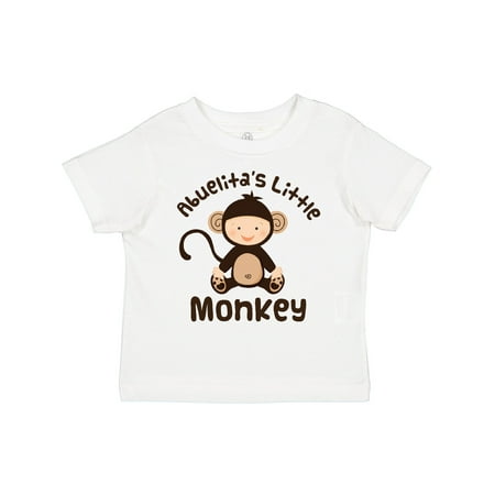 

Inktastic Abuelita Little Monkey Grandkids Gift Toddler Boy Girl T-Shirt