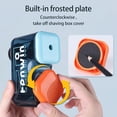 thumbnail image 3 of tenwin Manual Pencil Sharpener Hand Crank Pencil sharpeners 2B-6B / 8.2mm Diameter Colored Pencils Hexagonal/ Triangular/ Round Long Point Pencil Sharpener Support Auto Feed in and Built-in Frosted, 3 of 8