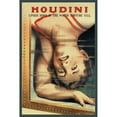 thumbnail image 3 of Strobridge 13x18 Black Modern Framed Museum Art Print Titled - Magicians: Houdini: Upside Down in the Water Torture Cell, 3 of 5