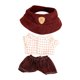 thumbnail image 4 of Sombrero de muñeco de peluche colgante, camiseta, pantalón, accesorio de vestuario, tela de para accesorio fotográfico de muñeco de Estilo A, 4 of 8