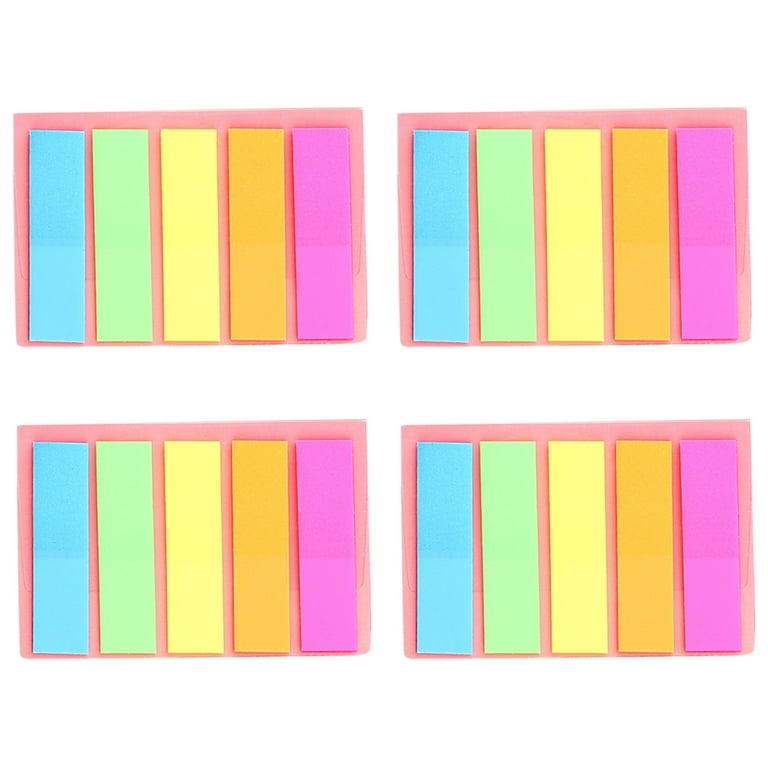 400-Piece Sticky Tabs Book Tabs - Page Markers - Transparent Sticky Note Tabs, Post Stick It Tabs, School Supplies, Index Tabs,,G25983