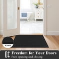 thumbnail image 4 of Bathroom Rugs Sets 3 Pieces, Ultra Thin Bath Mats Fit Under Door, Absorbent Quickly Dry Rubber Backing Braided Bath Mat Set, 4 of 10