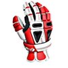New Gait D42660 Mutant X Red/White Adult 12" Lacrosse Gloves