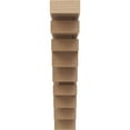 thumbnail image 2 of 2"W x 10"D x 10"H Thin Landon Rough Cedar Woodgrain TimberThane Corbel, Primed Tan, 2 of 6