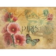 thumbnail image 3 of Grey, Jace 18x15 Black Modern Framed Museum Art Print Titled - Paris Postcard 2, 3 of 5