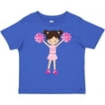 thumbnail image 3 of Inktastic Cheerleaders, Cute Girl, Brown Hair, Cheerleading Girls Toddler T-Shirt, 3 of 5