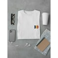 thumbnail image 3 of Flag Of Romania Brush Painted T-Shirt Men -Image by Shutterstock, Male x-Large, 3 of 4