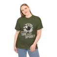 thumbnail image 4 of It's October Time to Get Spooky Unisex Graphic Tee Shirt, Sizes S-5XL, 4 of 12