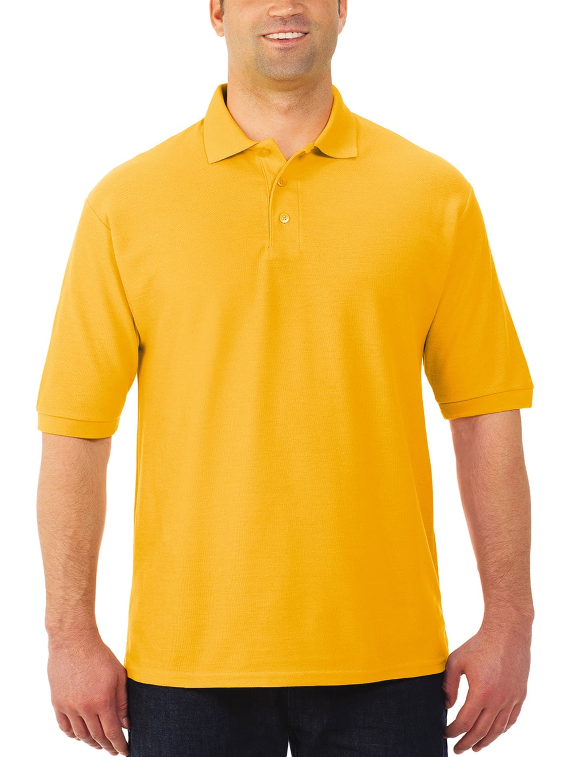 Jerzees Big Men's Easy Care Short Sleeve Polo