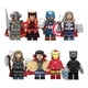 thumbnail image 2 of Super Heroes Black Wonder Thor Iron Capitán Flash Panther Cyborg Mini Construcción Bloque Figura Juguetes Gao Jiahui unisex, 2 of 2