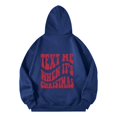 thumbnail image 6 of Text Me When It's Christmas Hoodies for Women Long Sleeve Y2K Graphic Hooded Sweatshirt with Pockets Pullover Tops, 6 of 8