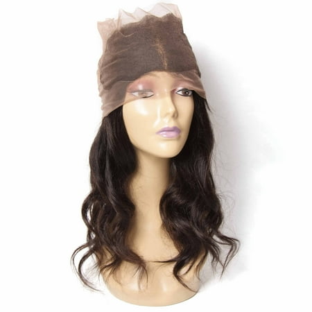 Remy Lace - UNice Hair Body Wave Brazilian Hair 360 Lace Frontal Free Part Remy Human Hair, 10