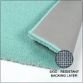 thumbnail image 4 of Hometrends 3K Solid Teal Polyester Bathrug, 4 of 8