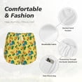 thumbnail image 6 of Lsque Roosters And Sunflowers Printed Women's Running Shorts with Liner Pockets,Elastic Quick Dry Workout Athletic Gym Yoga Shorts,Womens High Waist Shorts-Large, 6 of 9
