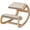 Beige, variant on SPECSTAR Ergonomic Kneeling Chair,Rocking Stool Upright Posture for Home Meditation, Beige Linen Cusion