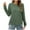 Green, variant on Christmas Gift Ofreoo Women's Fashion Loose Solid Colors Sweater Long Sleeve Round Neck Sweater Top Business Casual Outfits for Women