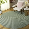 thumbnail image 2 of SAFAVIEH Selena Barnes Geometric Area Rug, Green, 6'7" x 6'7" Round, 2 of 10