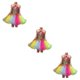 thumbnail image 5 of Qarigey Vestido de baile de ballet, disfraces de tutú para niños, ropa de baile, ropa bordada, para niños, para escenario de equipo, 130cm Type1 NO1, 5 of 6
