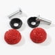 thumbnail image 3 of Tuercas y pernos para matrículas de vehículos Tapón de rosca de diamantes de imitación para automóviles Sujetadores especiales Tornillos antirrobo (rojo), 3 of 5