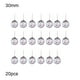 thumbnail image 5 of Cateissary 20 piezas de cristal bola de cristal DIY artesanía decoración candelabro colgante para el hogar Oficina jardín boda fiesta Decoración del hogar 30 mm, 5 of 6