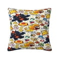 thumbnail image 1 of Funda de almohada decorativa con dibujos animados de Mario, para decoración del hogar y el sofá, elige una funda de cojín de temporada feliz de 20 x 20 pulgadas, 1 of 8