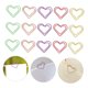 thumbnail image 5 of Luxshiny 100Ud Clips Corazón De Metal Para Oficina Escuela Y Uso Diario, 5 of 8