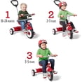 thumbnail image 2 of Radio Flyer 456 - Triciclo para carriola, Color Rojo, 2 of 5
