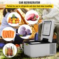 thumbnail image 2 of VEVOR 12 Volt Car Refrigerator Portable Freezer 10Qt Camping Compressor Cooler, 2 of 9