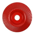 thumbnail image 4 of Disco de amoladora angular Sunnimix Pulido Lijado Pad Pulidor portátil Carpintería Rojo, 4 of 8
