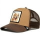 thumbnail image 4 of Gorra de béisbol con dibujos de animales, protector solar, malla bordada, conductor de camión, pantera negra, gallo, lobo, sombrero, 4 of 6