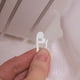 thumbnail image 3 of 50 ganchos especiales para cortinas de cama, accesorios para colgar cortinas, anillos para cortinas, rollos de cortina universales, ganchos para cortinas corredizas con riel de bolas (blanco), 3 of 7