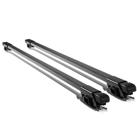 DNA Motoring RRB-T1-50 50" Adjustable Pair of Aluminum Square Cross Bar Cargo Roof Racks
