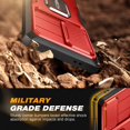 thumbnail image 4 of TONGATE for Samsung Galaxy S24 Ultra Case, [Bulit-in Slide Camera Cover & Ring Kickstand] [2 Front Frame & 1 Screen Protector] Military Grade Phone Case for Samsung S24 Ultra 6.8", Red, 4 of 8