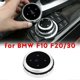 thumbnail image 1 of Newest Large Knob Cover Button Made Aluminum Alloy Small Multimedia Idrive Button Knob Cover For Bmw F10 F20/30 Wholesale, 1 of 5
