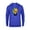 Royal, variant on Disney José Carioca Three Caballeros Trip Matching Big Face - Pullover Hoodie for Adults - Customized-Royal
