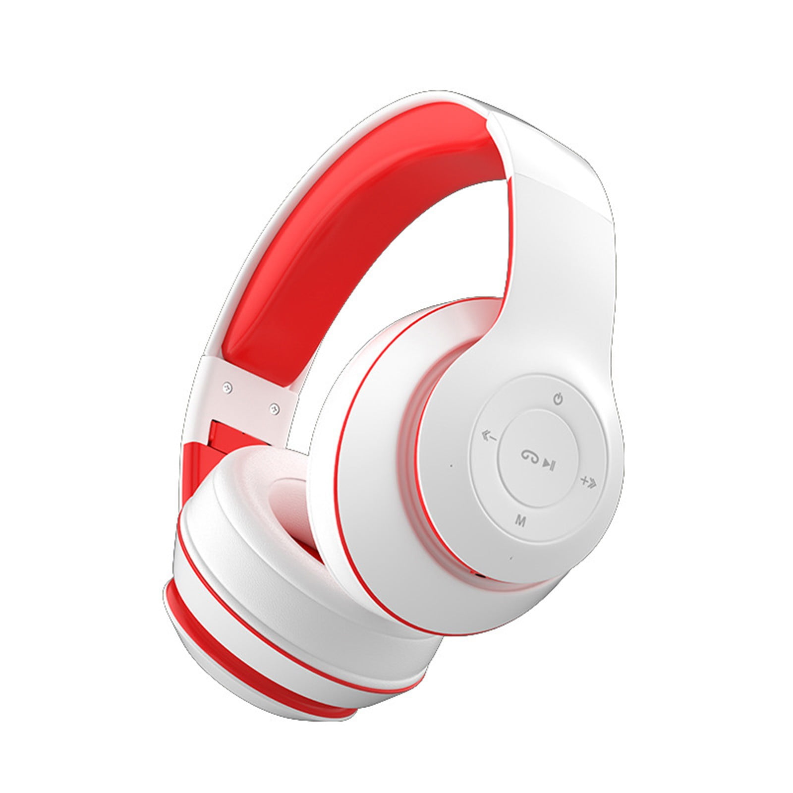 LACKUST Bluetooth 5.1 Subwoofer Headphones,Clearance Noise Cancelling Bluetooth Headphones for Kids,Enhanced Wireless Audio for Mobile,Computer,and Sports,White