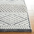 thumbnail image 3 of SAFAVIEH Vermont Wenonah Aztec Area Rug, Ivory/Black, 4' x 6', 3 of 8