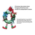 thumbnail image 2 of Billuyoard Guirnalda de Navidad Festival coronas diseño de escena accesorio DIY simulación Navidad colgante decoración del hogar colgantes de puerta Kits de decoración para fiestas Billuyoard HA067924-00, 2 of 6
