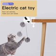 thumbnail image 5 of Bola de pelo de gato, Bola de elevación automática interactiva, Bola de felpa eléctrica, juguete de gato Yoyo, libera tus manos, juguete deportivo para mascotas, Bola de pelo de conejo esquí esquí Gafas de esquí, 5 of 5