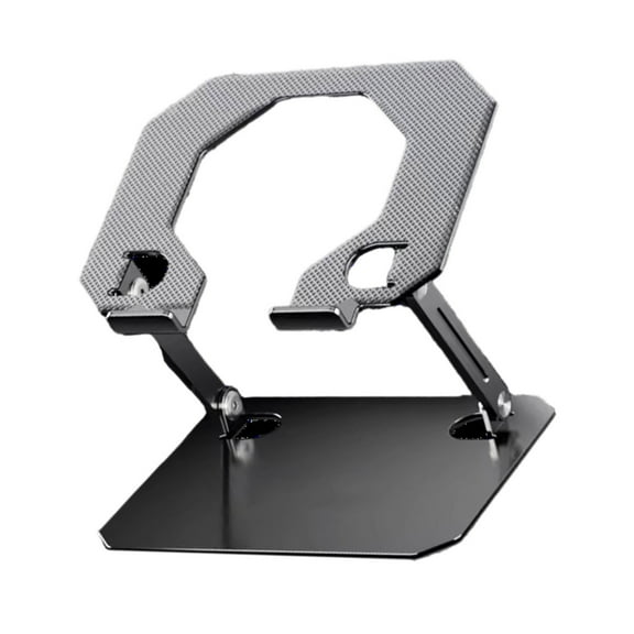 YIGSECU Foldable Tablet Holder Large Cutout Hollowed Designing Enhances Stability and Cooling for Gamers and 11/12Inch Laptop