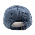 thumbnail image 3 of Gorra de béisbol unisex de mezclilla de algodón lavado vintage, 3 of 3