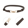 thumbnail image 4 of Unique Bargains 1 Pc Festival Wrap Belt Elegant Double Buckle Adjustable Adjustable Waist Cord for Women Brown, 4 of 5
