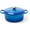 Blue, variant on Cast Iron Dutch Oven Pot with Lid - Deep Cooking Pot for Bread, Stews, Casseroles - Oven Safe Cookware, Kitchen Essential & Wedding - Compatible with Heat Sources (Red)