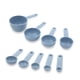thumbnail image 2 of Juego de tazas y cucharas medidoras KitchenAid Universal de 9 piezas, color azul, 2 of 5