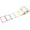 Color Border Version, variant on 300pcs 6 Colors Plain Name tag Labels with Perforated Line for School Office Home (3.5"x2.2" Each) …
