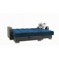 thumbnail image 3 of Modern Upholstered Convertible Chaise Lounge with Storage - 80.3" x 68.8", 3 of 11